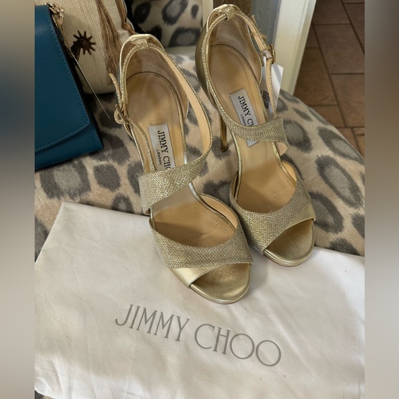 “Emily” Glitter Heels // Jimmy Choo - Picture 2 of 4